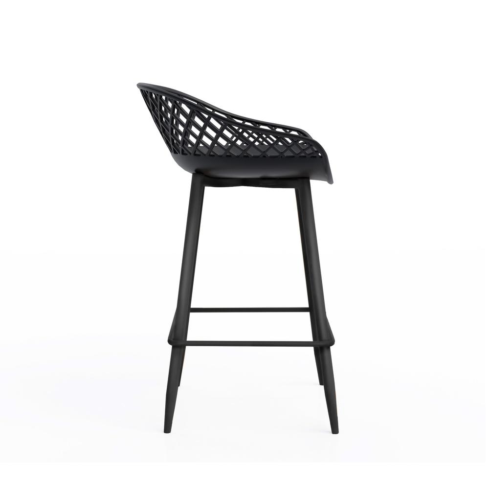 Jamesdar Kurv Counter Stool, Black (Set of 2). Picture 7