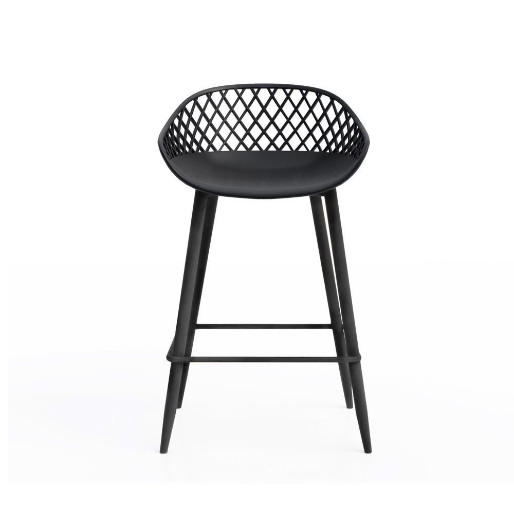 Jamesdar Kurv Counter Stool, Black (Set of 2). Picture 4