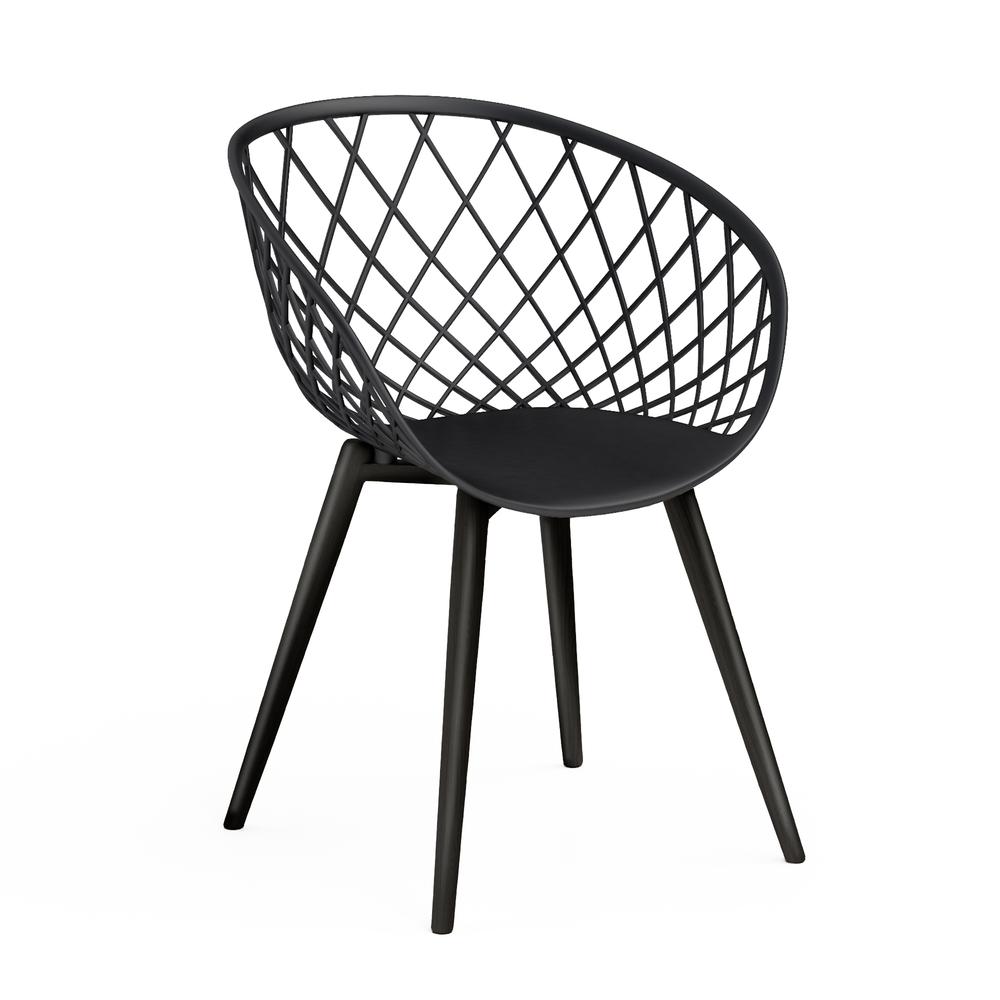 Jamesdar Kurv 3-Piece Chat Set, Black. Picture 5