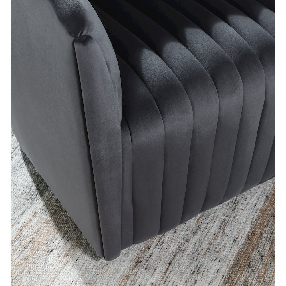 Marion Swivel Accent Chair By Kosas Home. Picture 6
