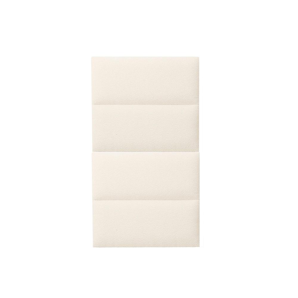 Eliana Cream Boucle Queen Wings (Set of 2). Picture 6