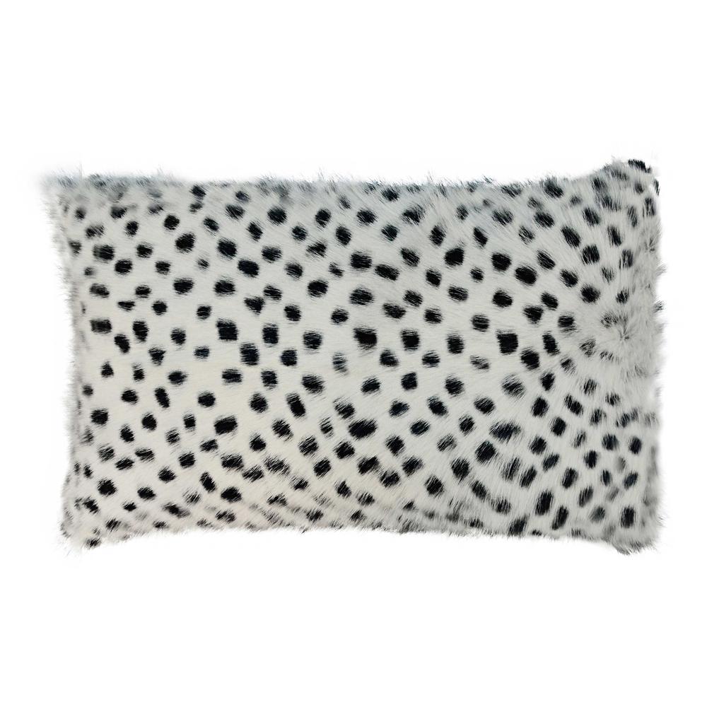 Genuine Goatskin 12"x20" Pillow. Picture 1