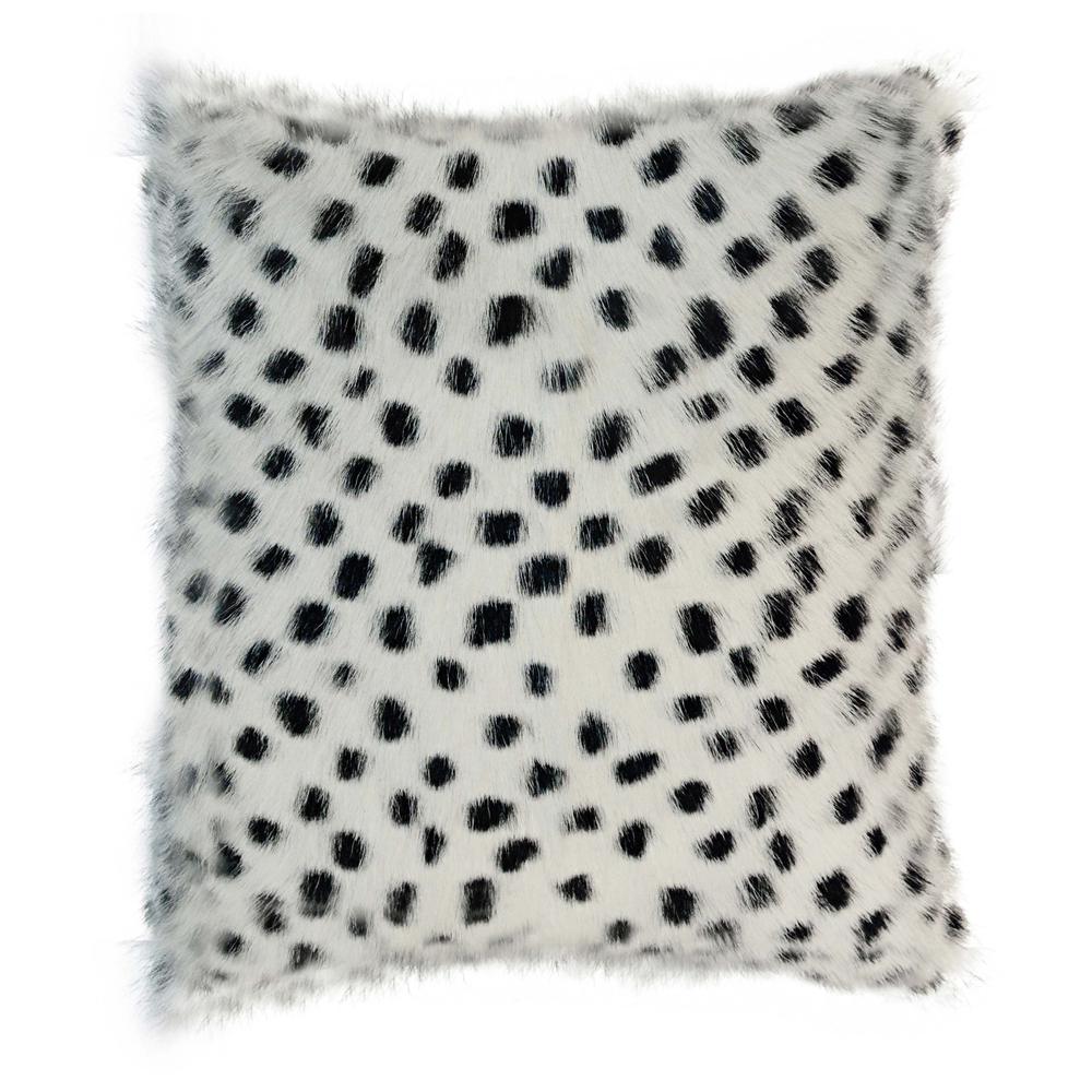 Genuine Goatskin 16" Pillow. Picture 1