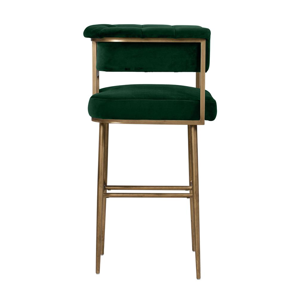 Astrid Blush Velvet Counter Stool. Picture 16
