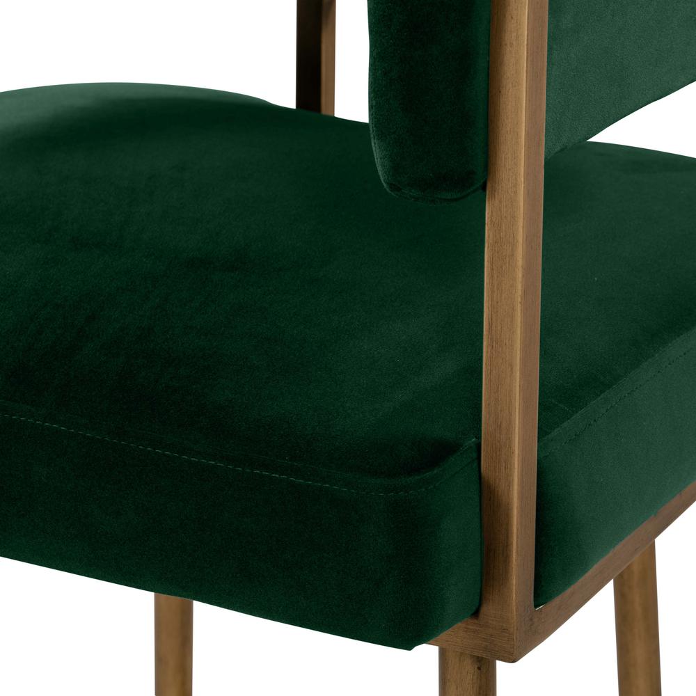 Astrid Blush Velvet Counter Stool. Picture 17