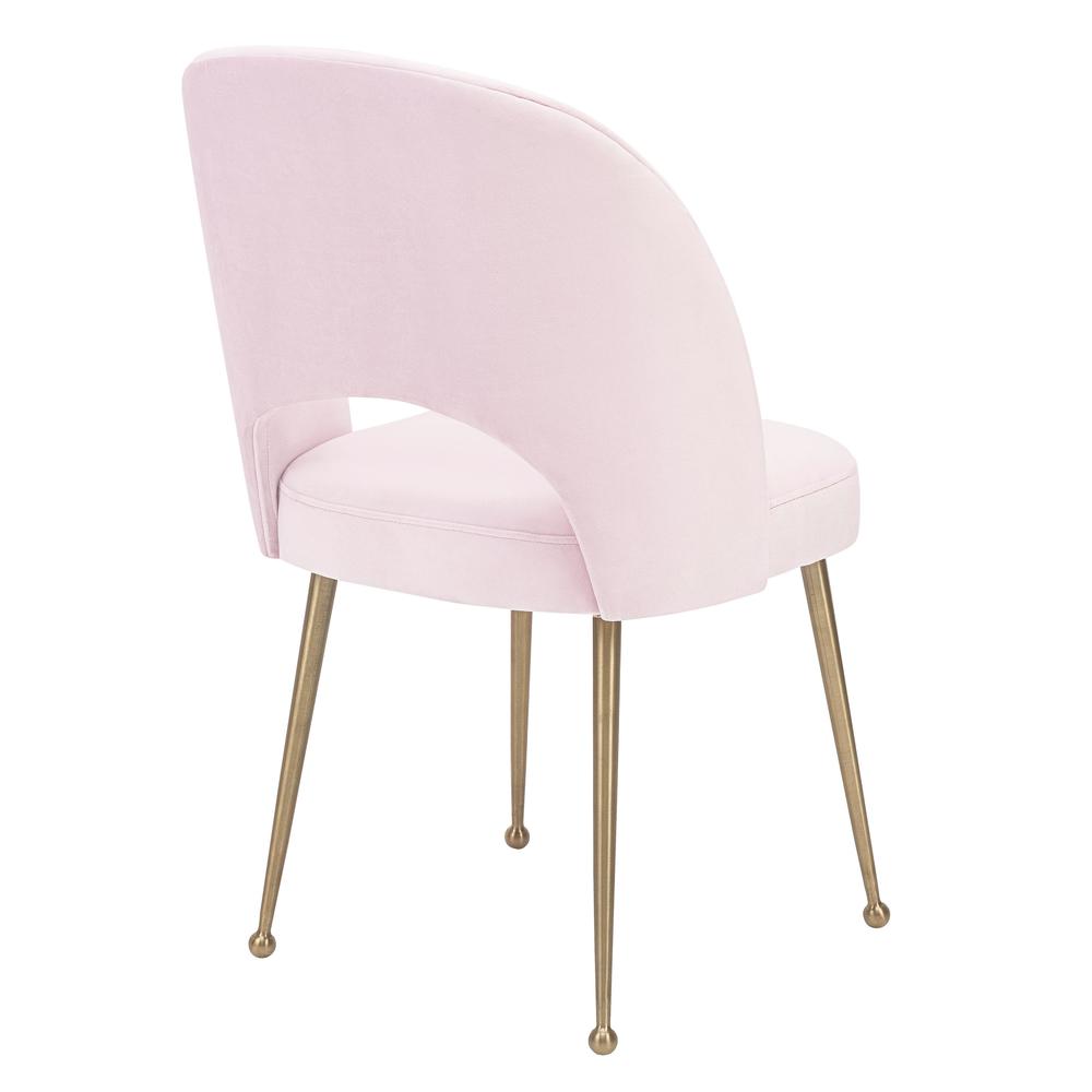 Swell Blush Velvet Chair. Picture 91