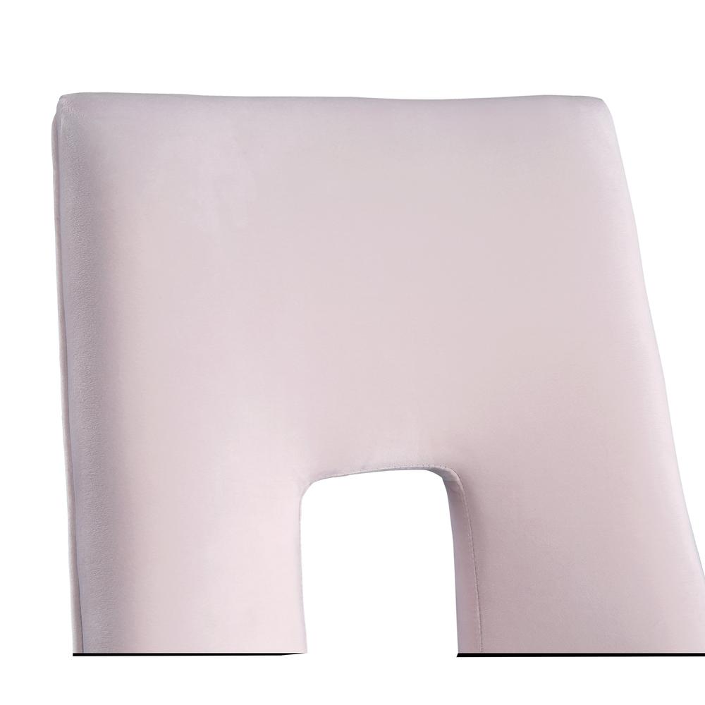 Swell Blush Velvet Chair. Picture 141