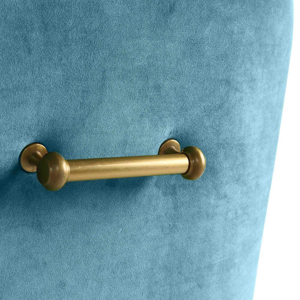 Swell Blush Velvet Chair. Picture 29
