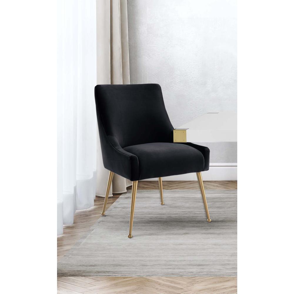 Swell Blush Velvet Chair. Picture 17