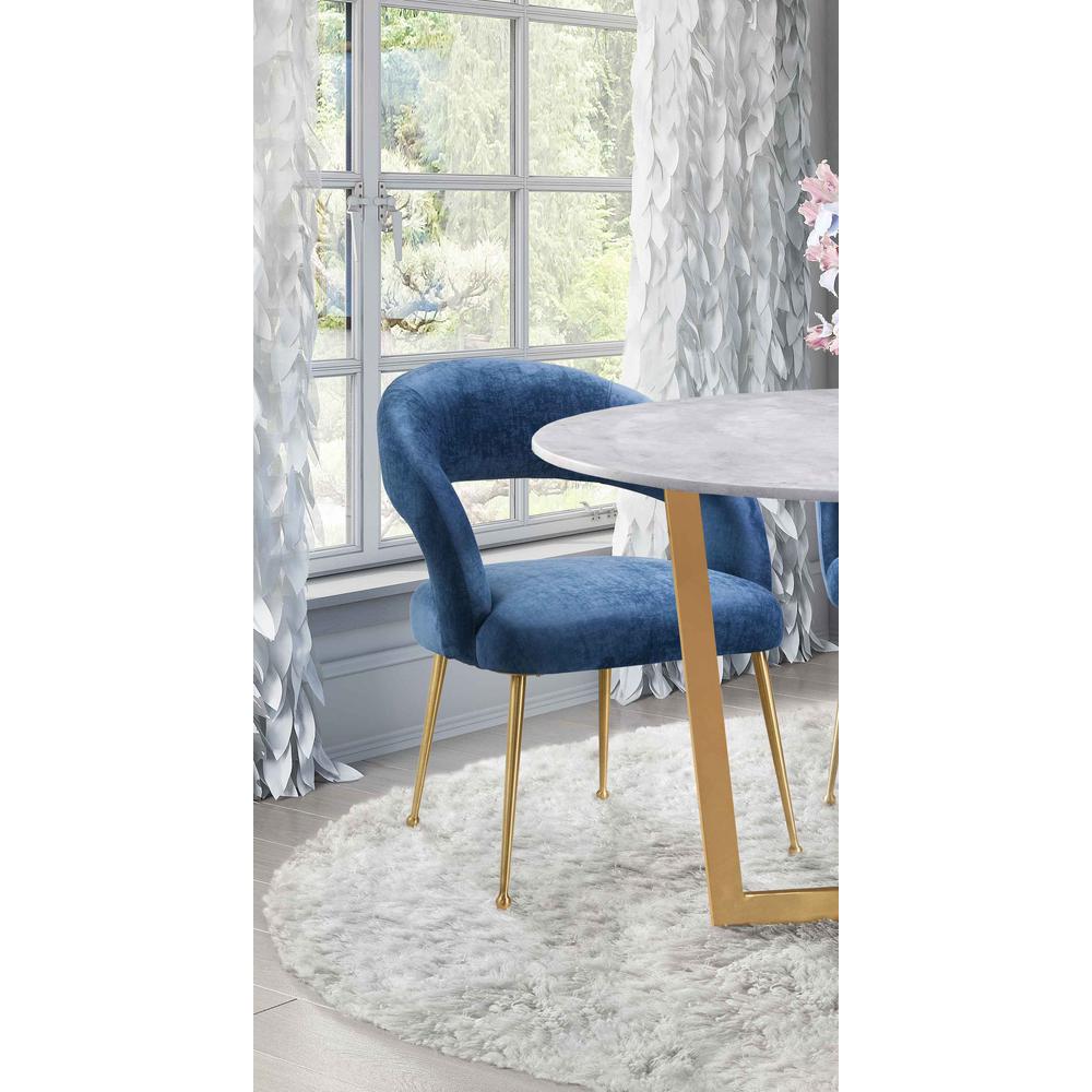Swell Blush Velvet Chair. Picture 61