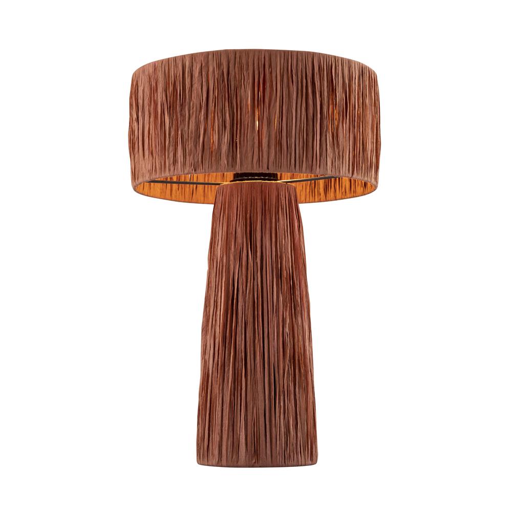 Shelby Raffia Brick Table Lamp. Picture 16