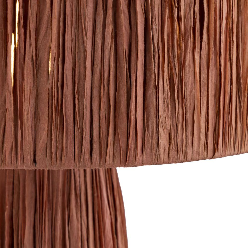 Shelby Raffia Brick Table Lamp. Picture 17