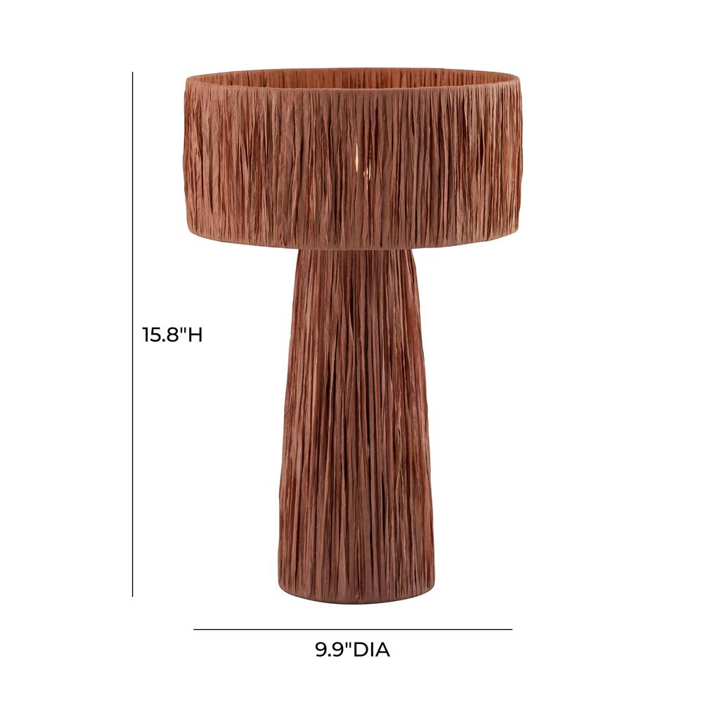 Shelby Raffia Brick Table Lamp. Picture 18