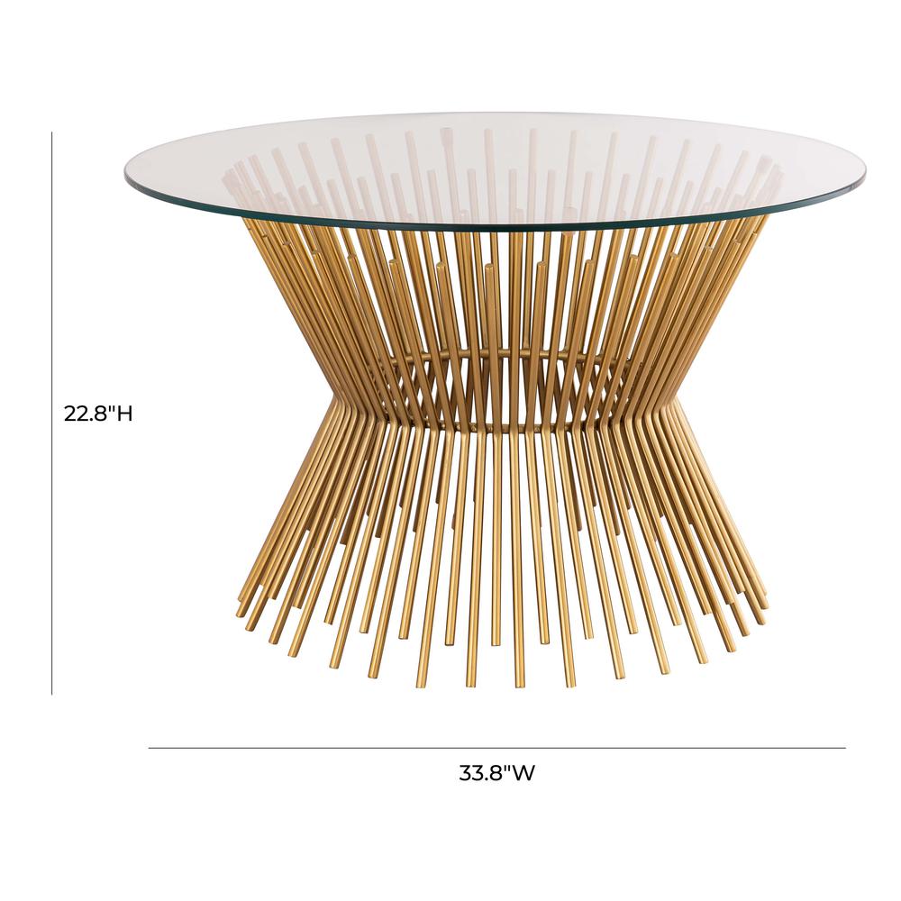 Grace Glass Coffee Table. Picture 13