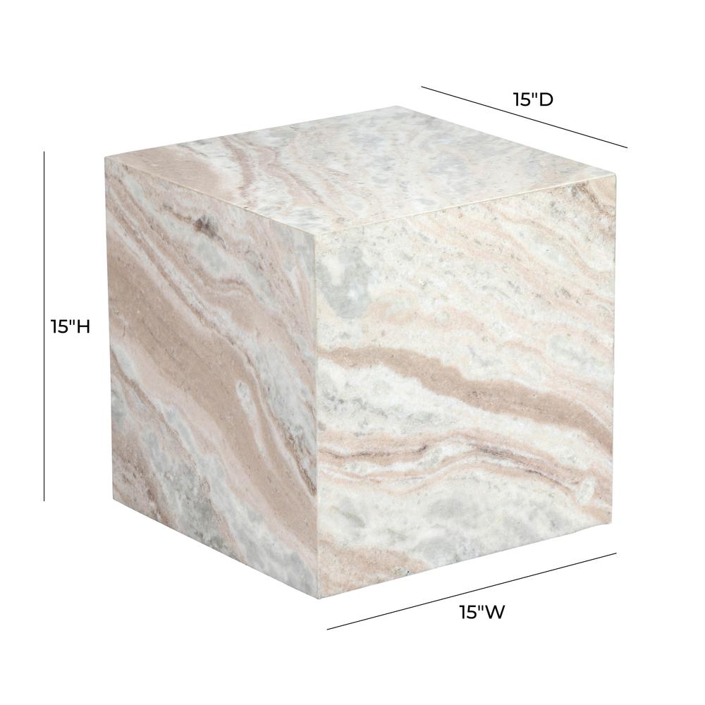 Keira Marble Side Table. Picture 13