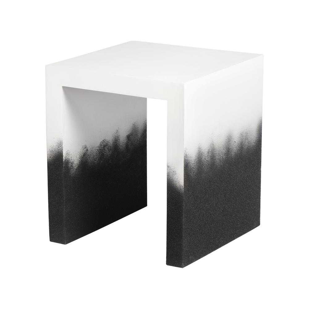 Matra Black and White End Table. Picture 11