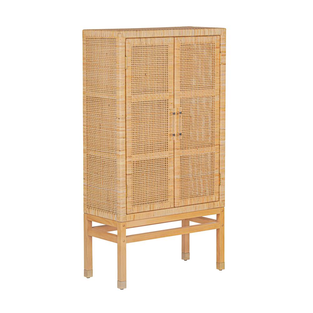 Amara Natural Woven Rattan Cabinet. Picture 6