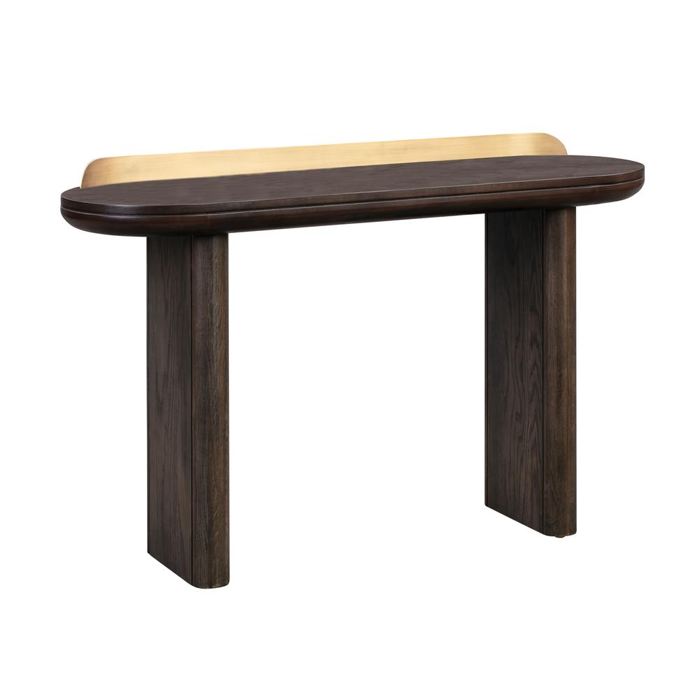 Braden Brown Desk/Console Table. Picture 1