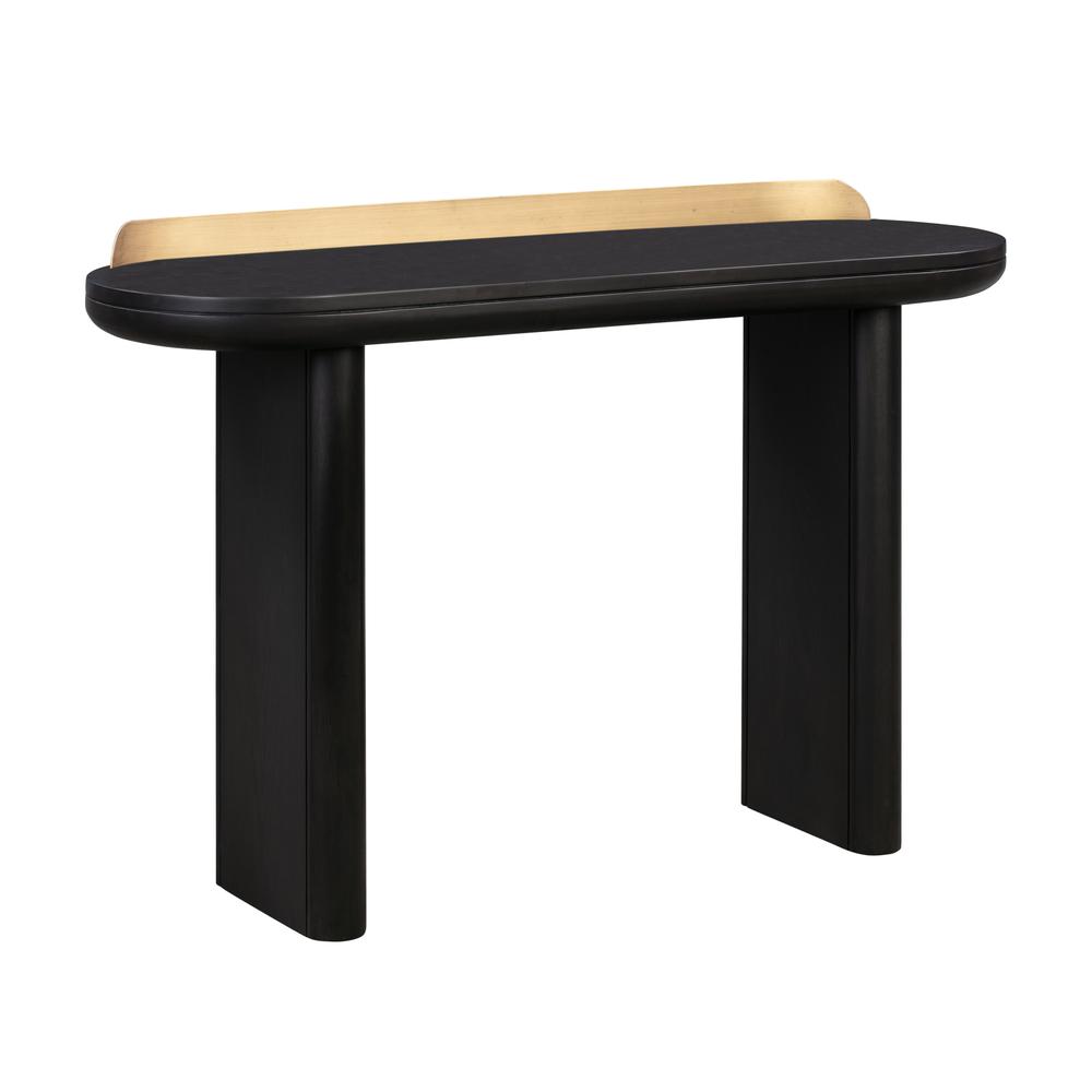 Braden Black Desk/Console Table. Picture 1