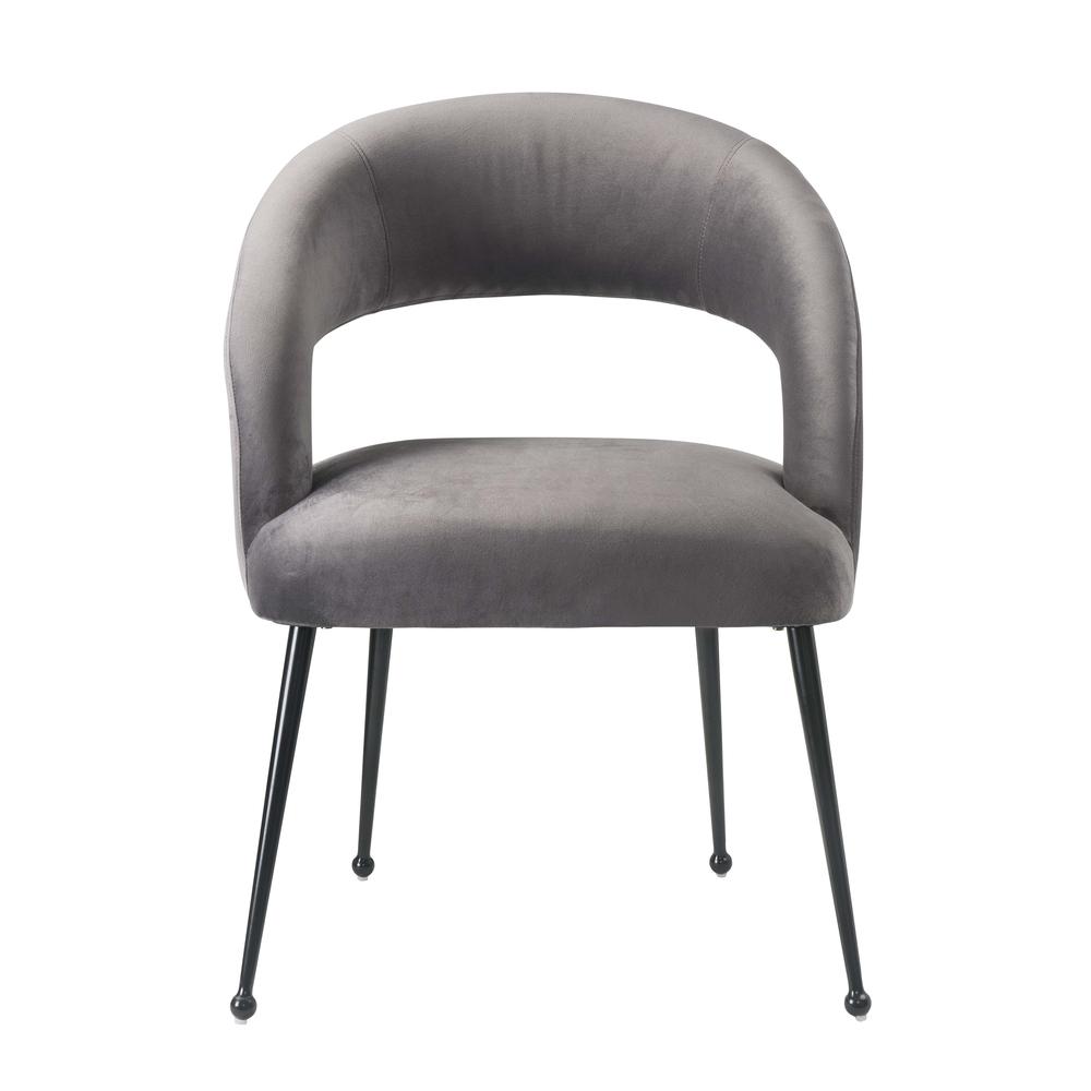 Swell Blush Velvet Chair. Picture 44