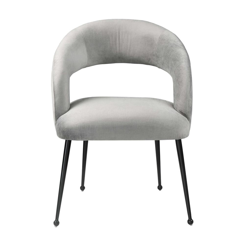 Swell Blush Velvet Chair. Picture 51