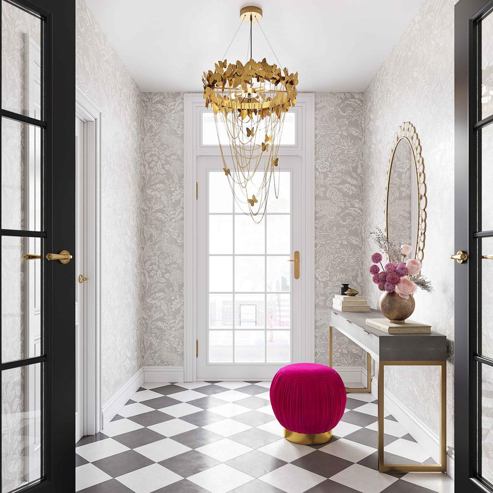Butterfly Gold Chandelier. Picture 9