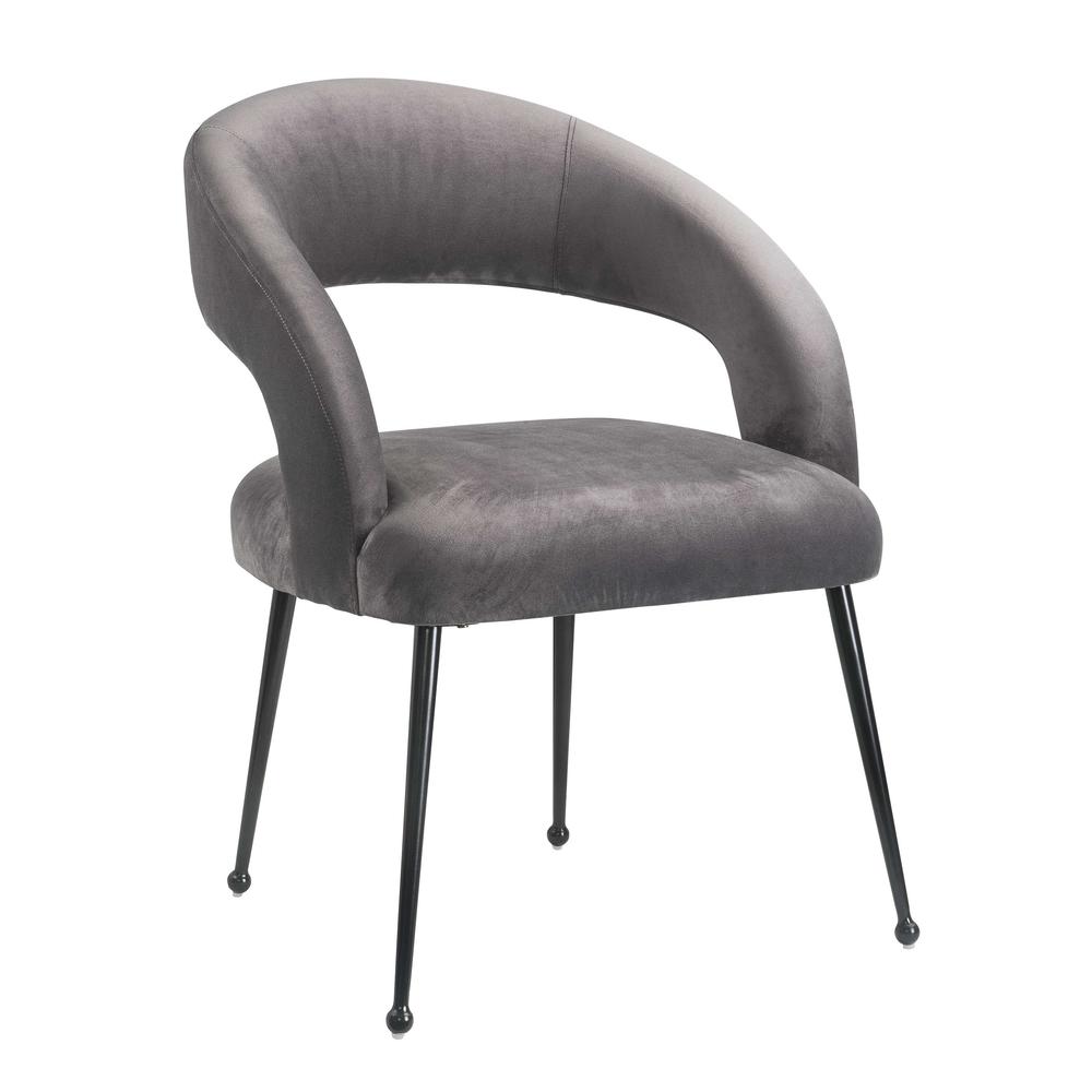 Swell Blush Velvet Chair. Picture 96