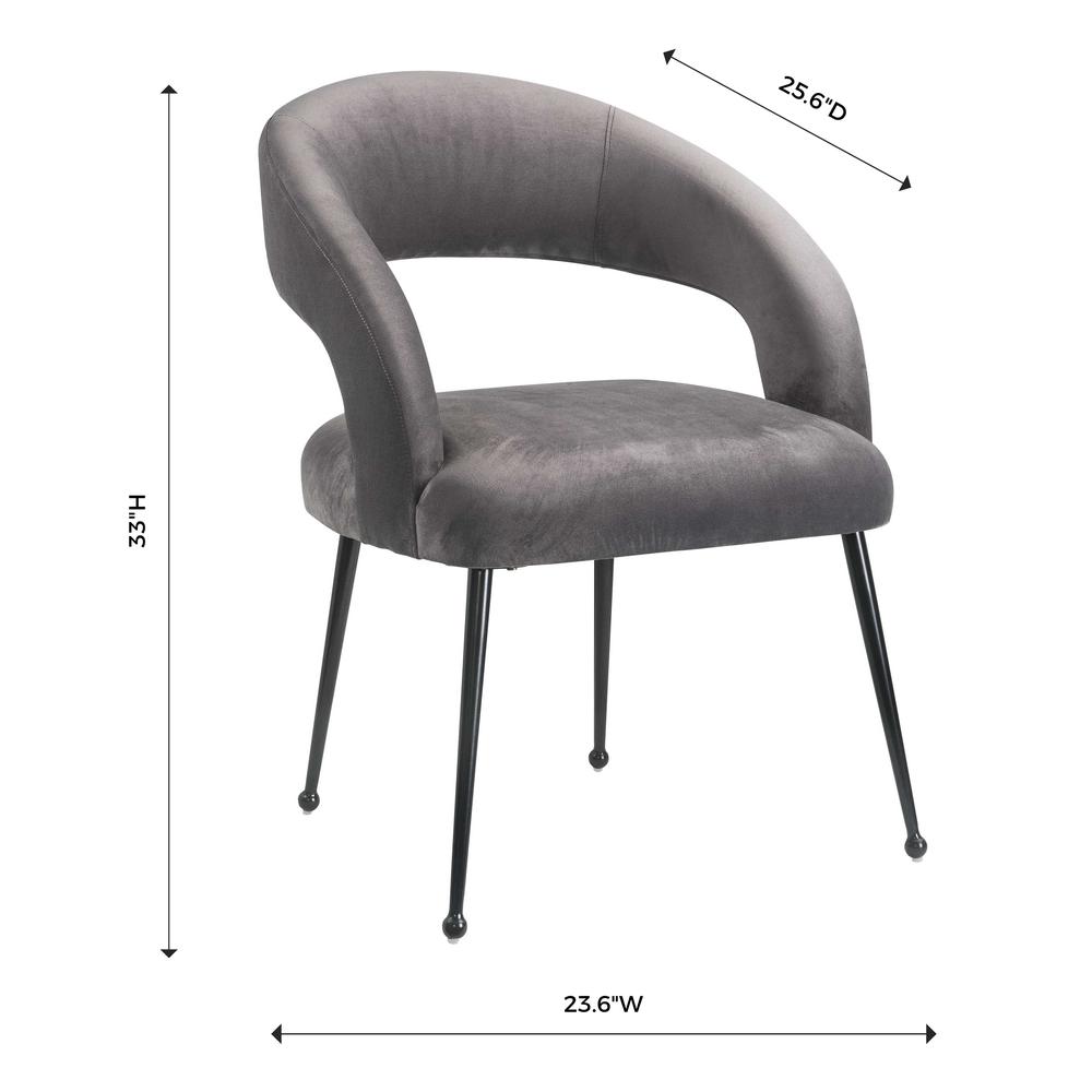 Swell Blush Velvet Chair. Picture 99