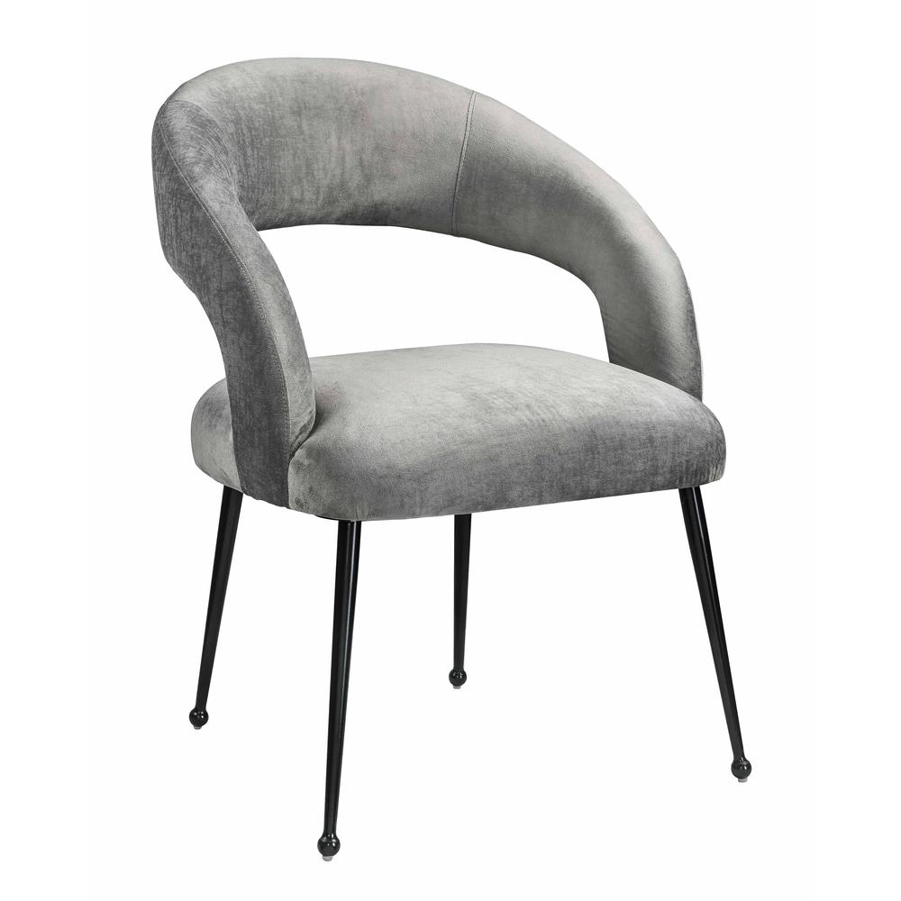 Swell Blush Velvet Chair. Picture 107