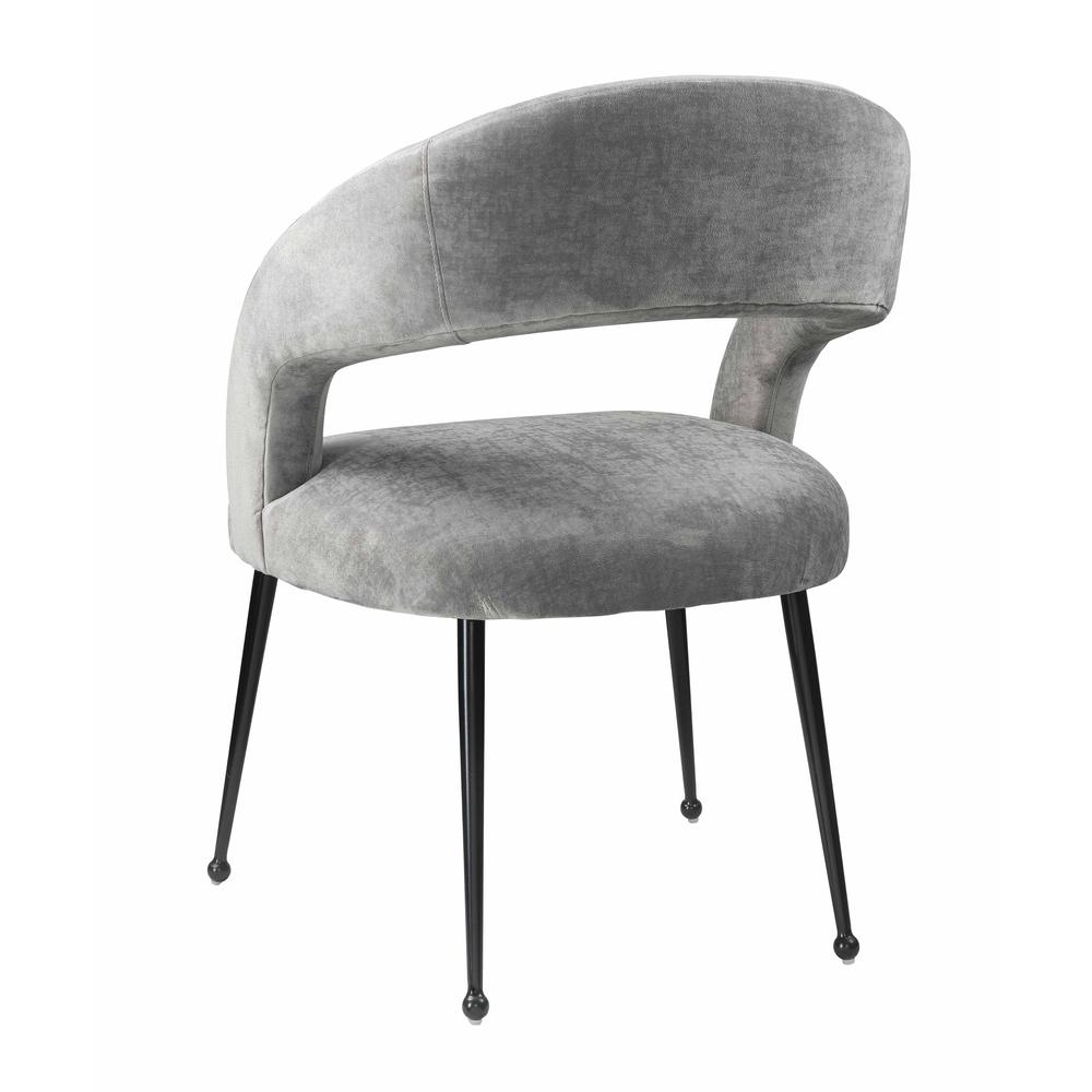 Swell Blush Velvet Chair. Picture 108