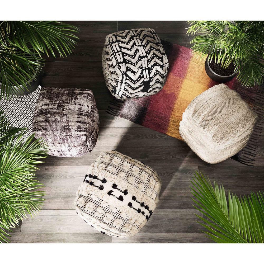 Yorba Cotton Pouf. Picture 12
