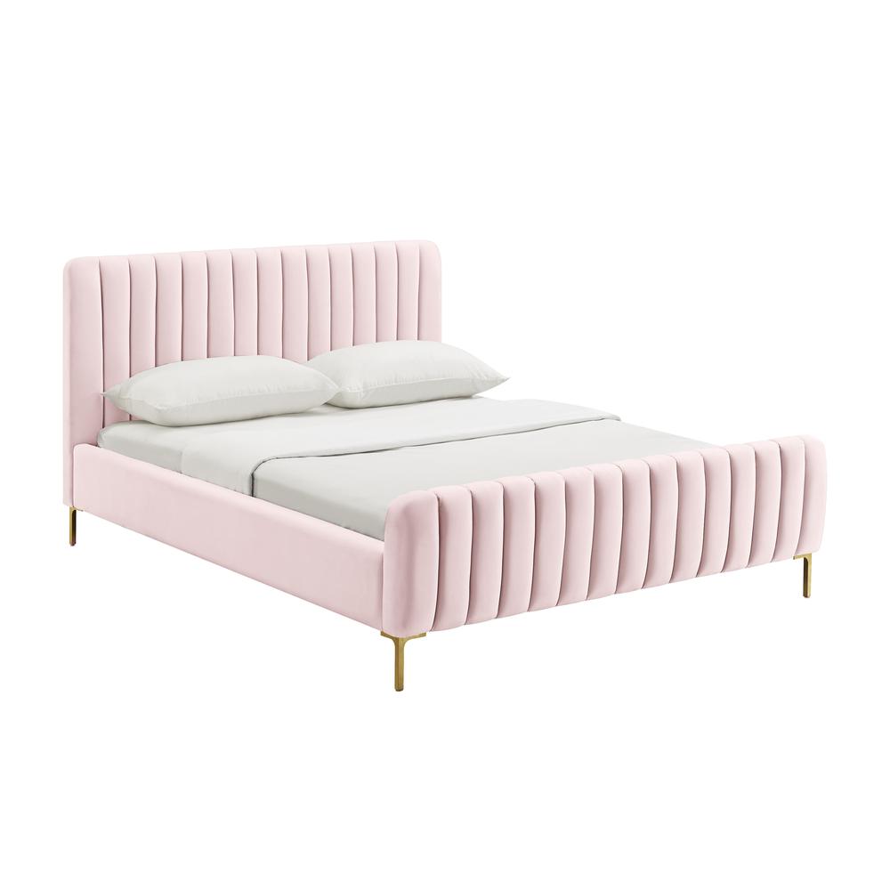 Angela Blush Bed in Queen. Picture 14