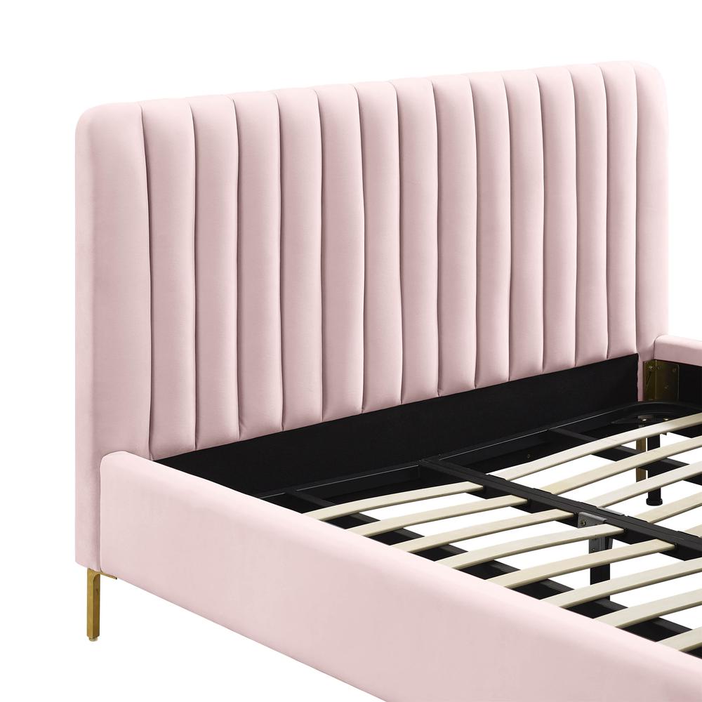 Angela Blush Bed in Queen. Picture 17