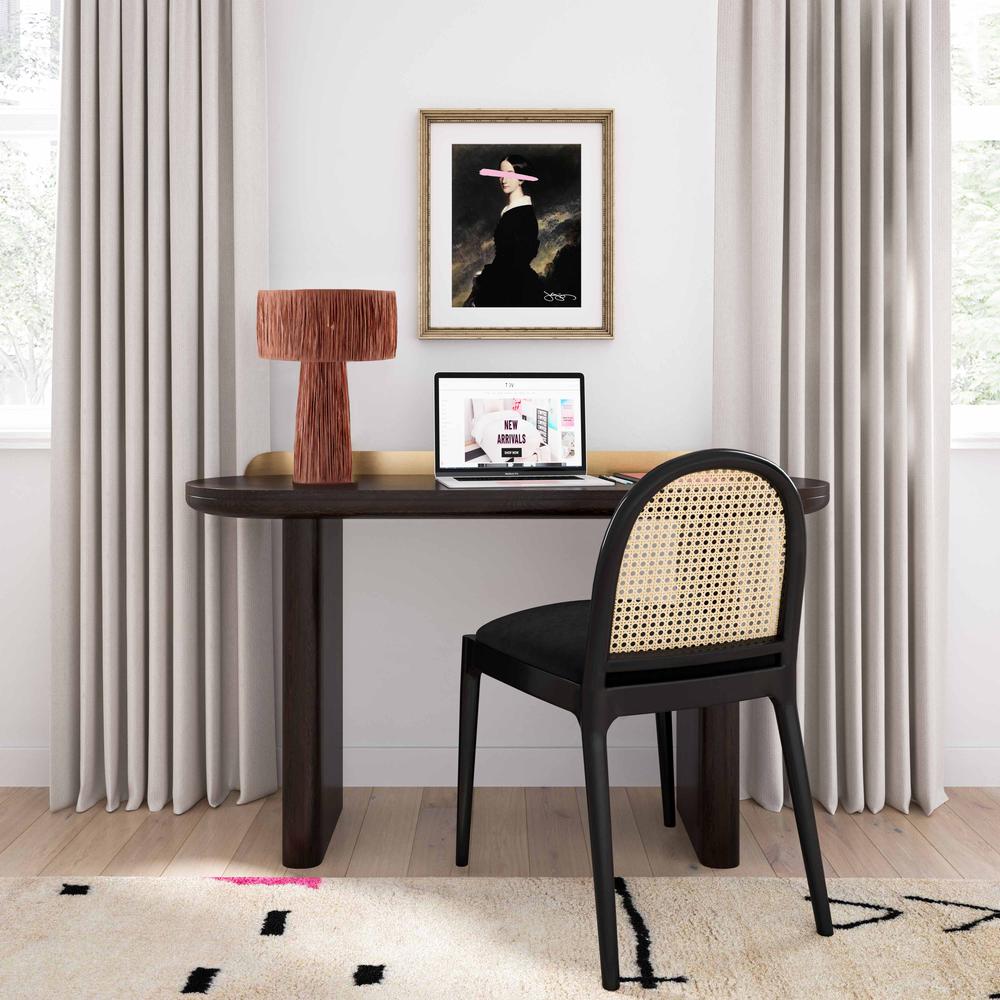 Shelby Raffia Brick Table Lamp. Picture 11
