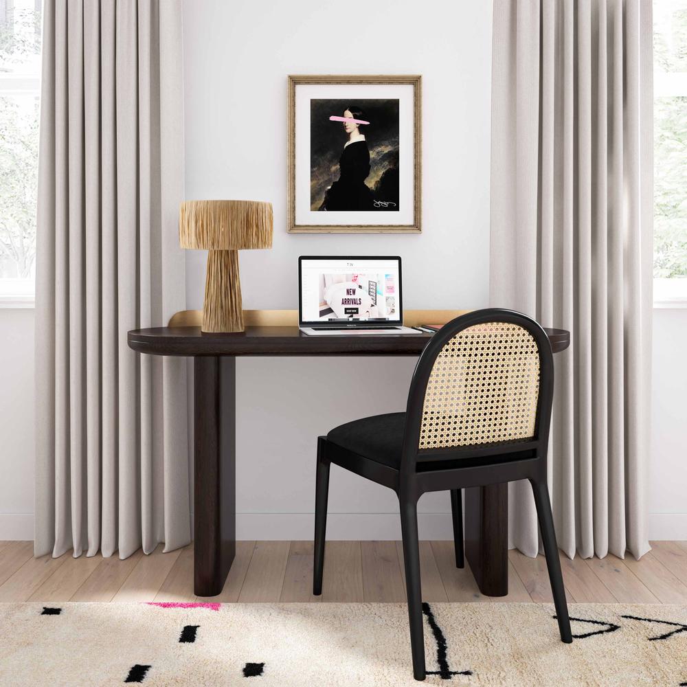 Shelby Raffia Natural Table Lamp. Picture 11