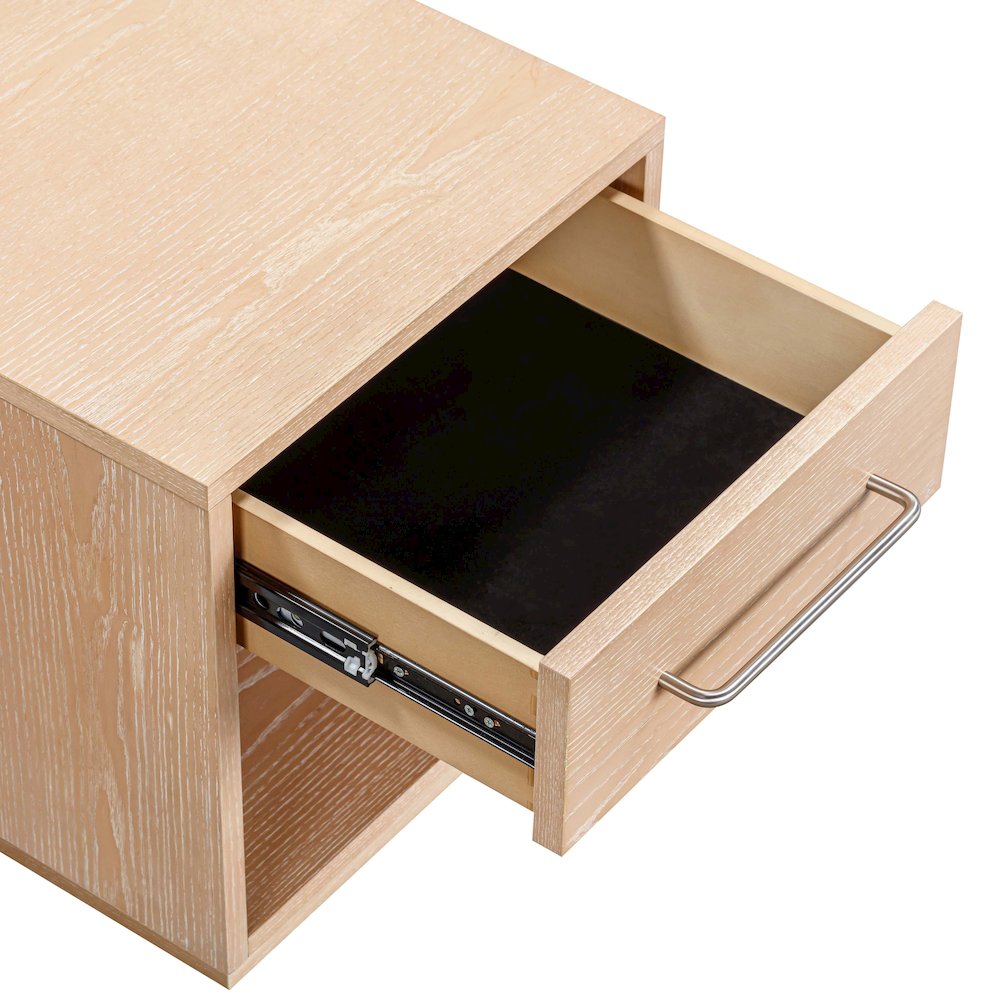 Marlow Natural Wood Nightstand. Picture 7