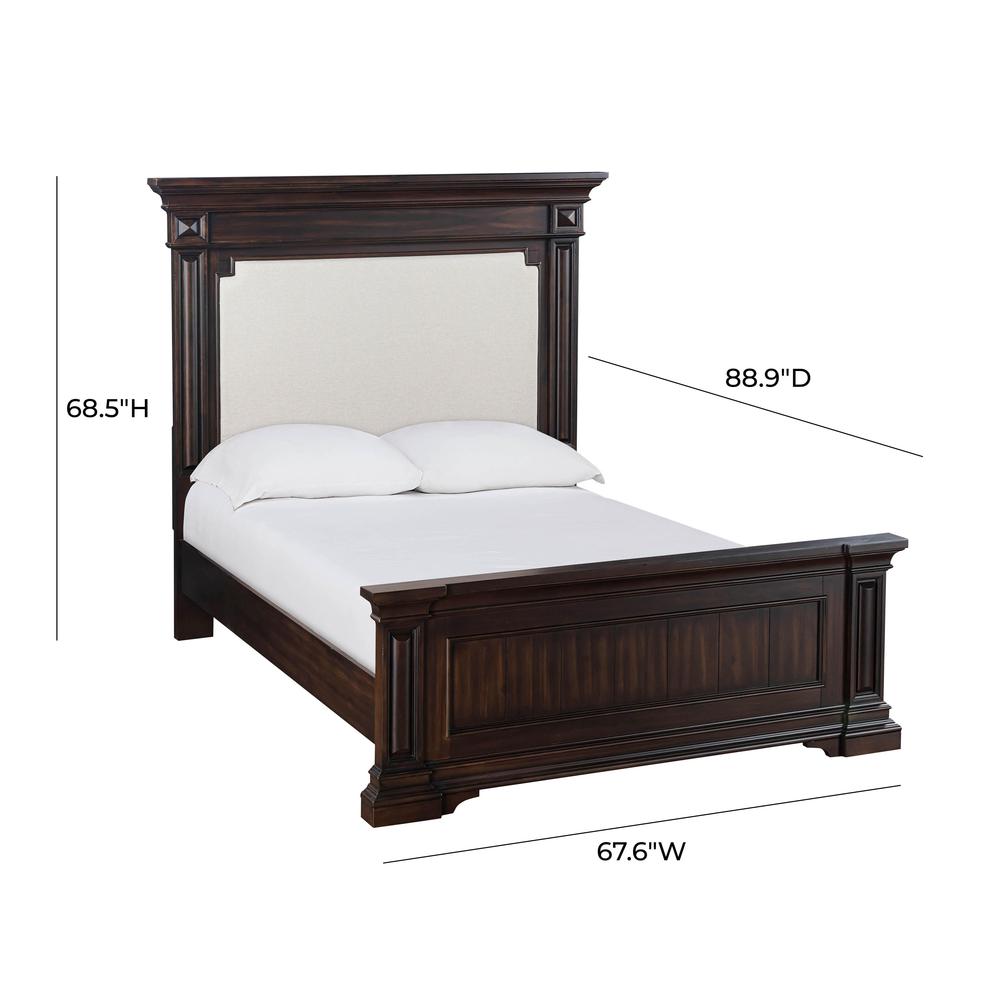 Stamford Queen Upholstered Bed. Picture 6