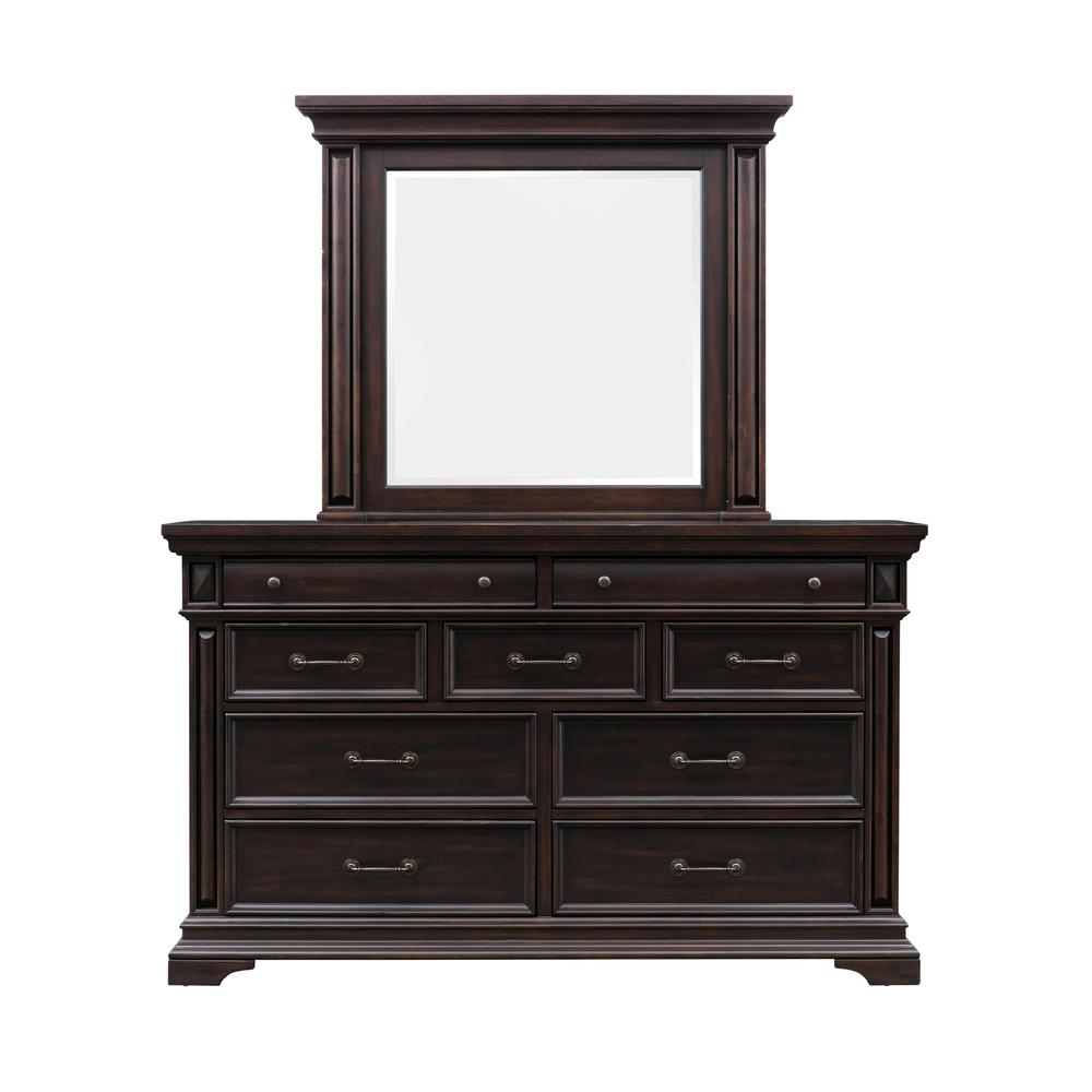 Stamford Brown Mirror. Picture 2
