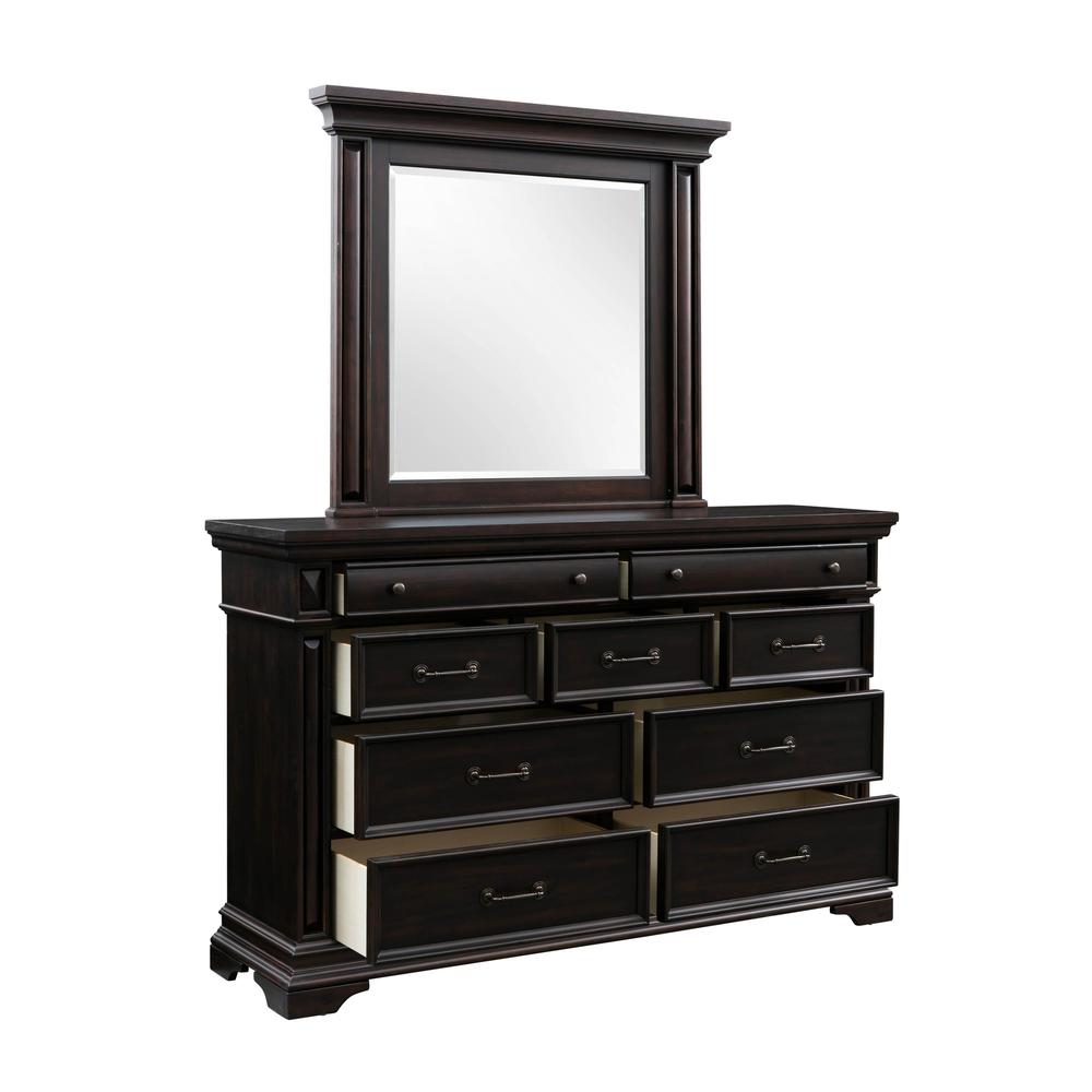 Stamford Brown Mirror. Picture 4