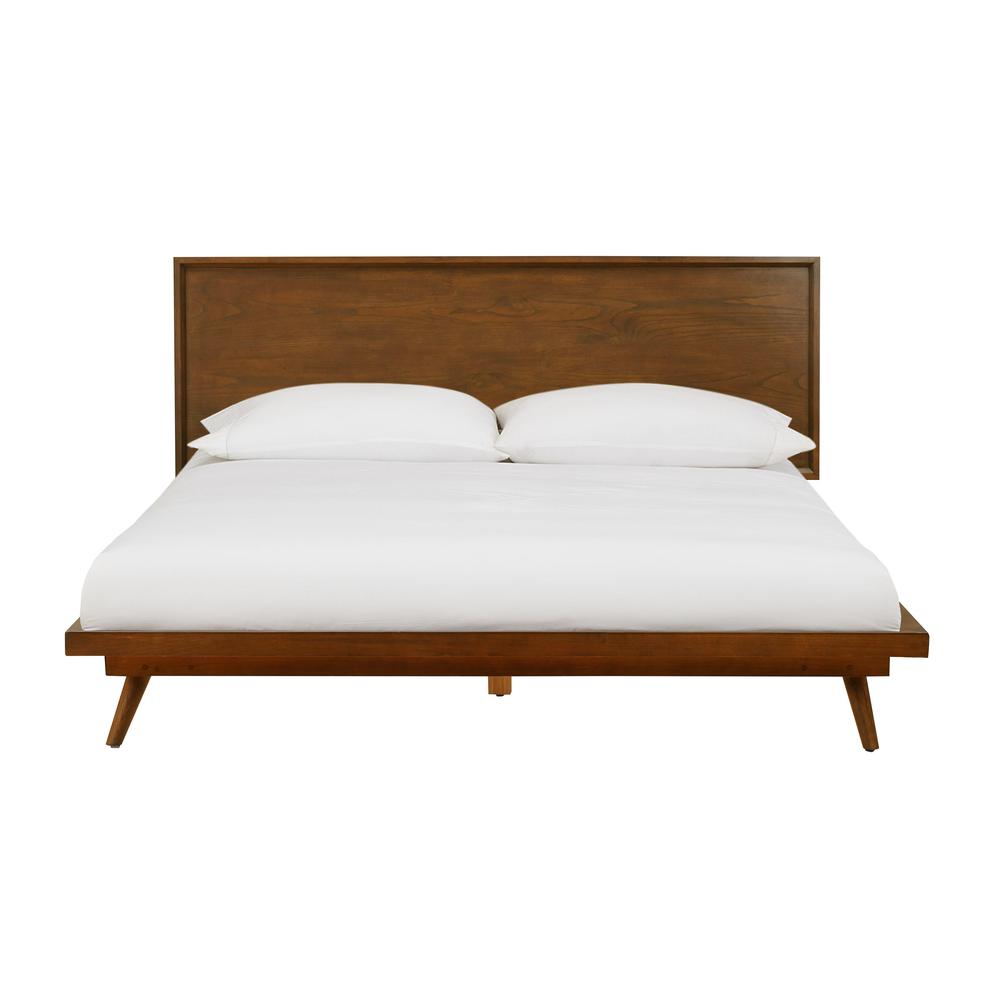 Emery Pecan Queen Bed. Picture 2