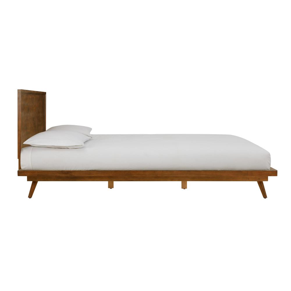 Emery Pecan Queen Bed. Picture 3