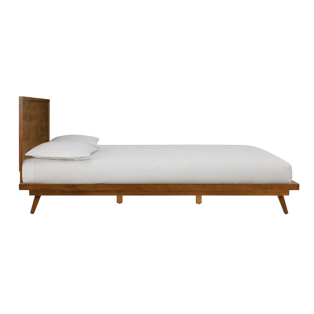 Emery Pecan King Bed. Picture 4