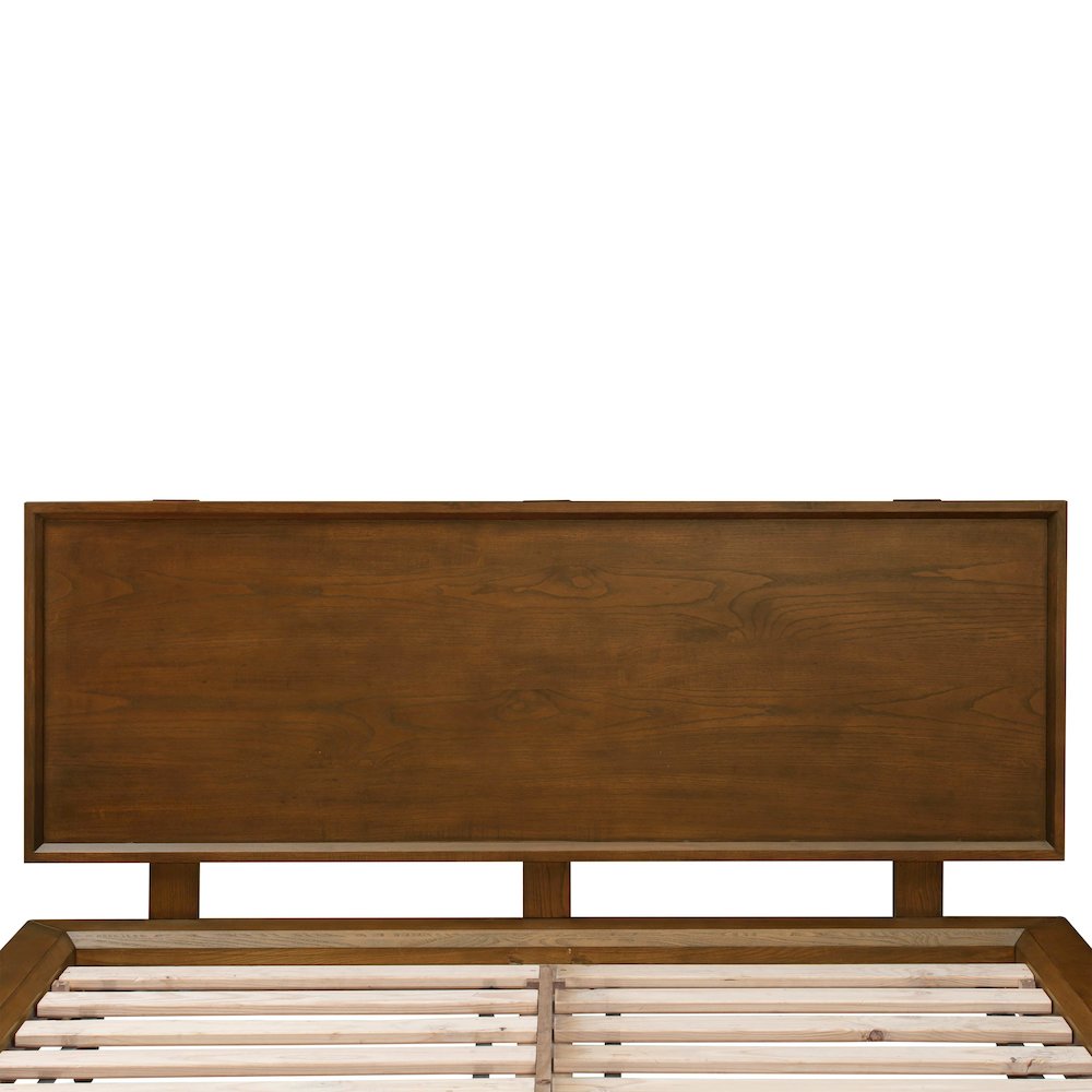 Emery Pecan King Bed. Picture 5