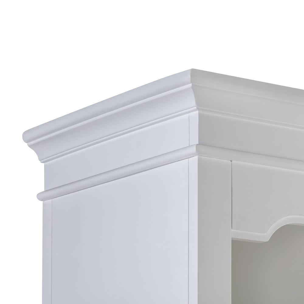 Virginia White Entertainment Center for TVs up to 75". Picture 7