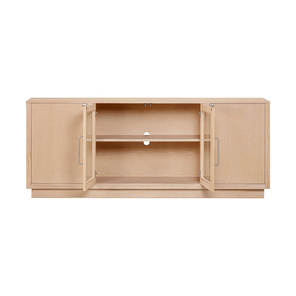 Marlow Natural Wood Console. Picture 6