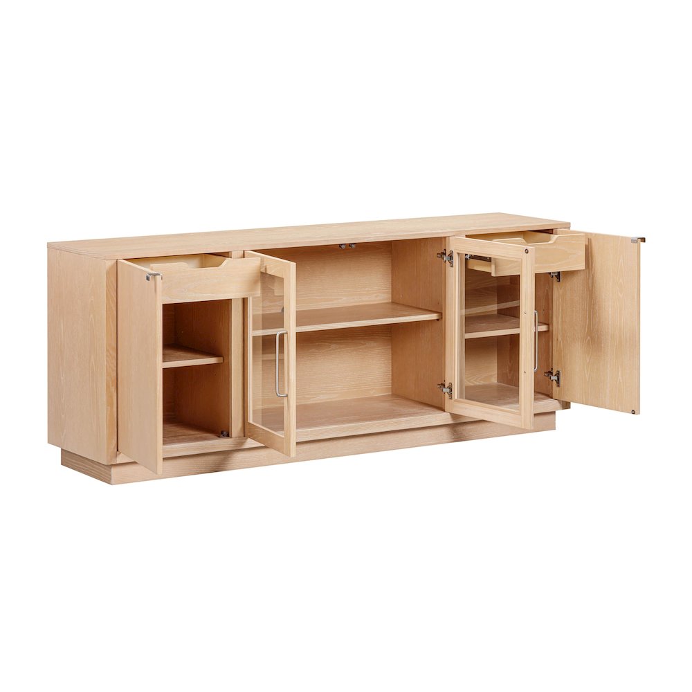 Marlow Natural Wood Console. Picture 7