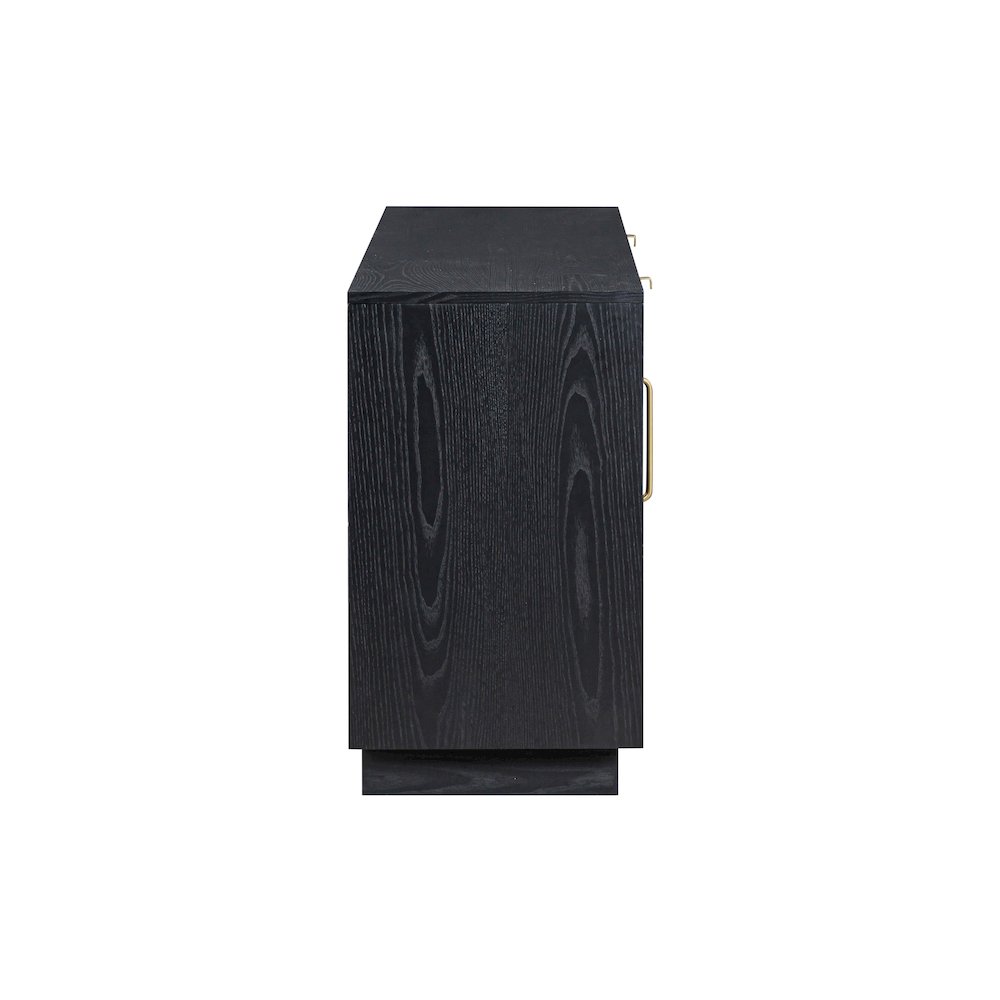 Marlow Black Wood Console. Picture 4