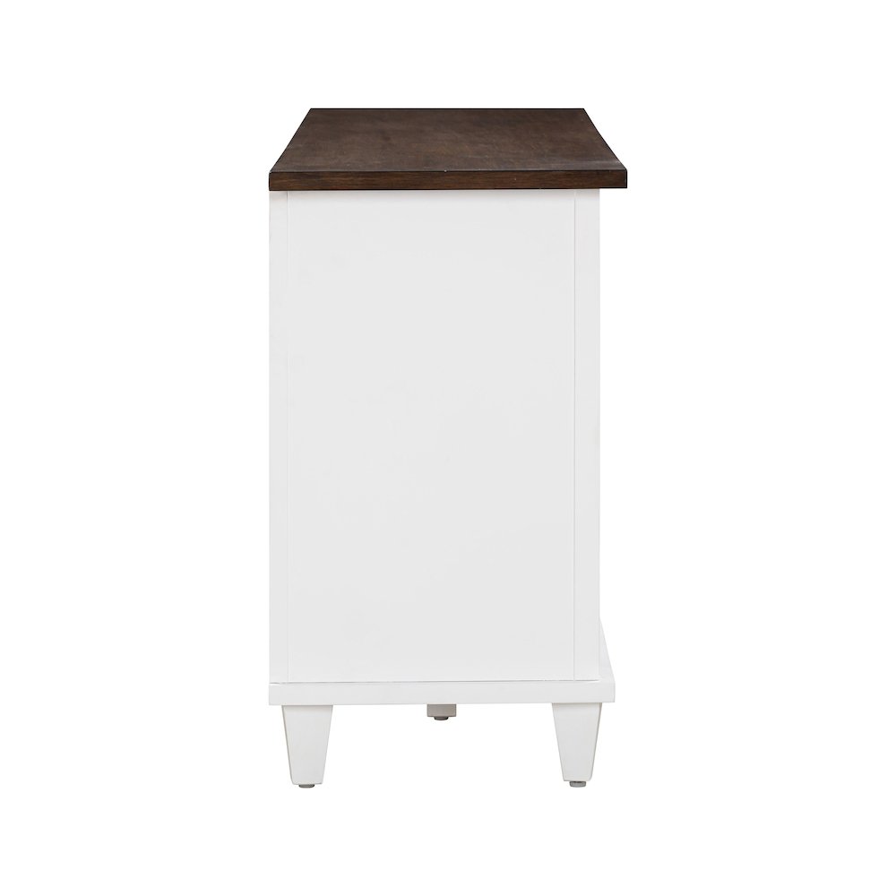 Presby White 60" Console. Picture 4