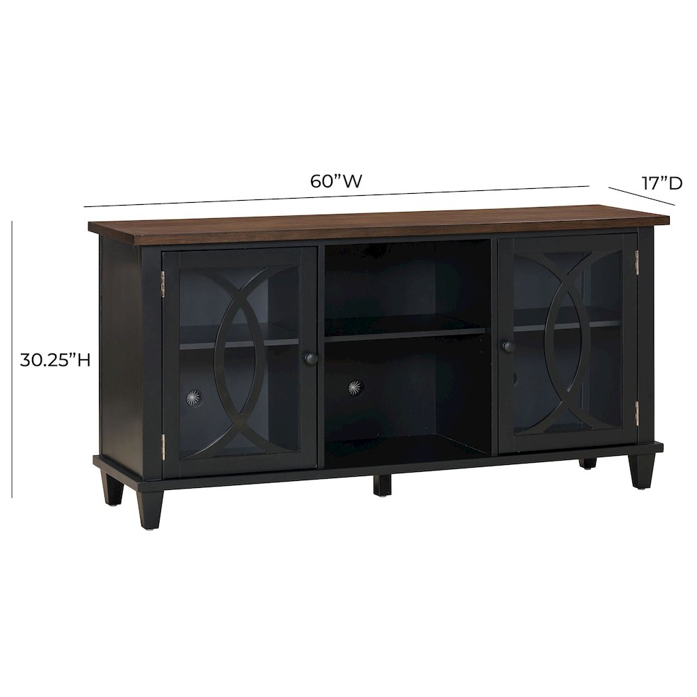 Presby Charcoal 60" Console. Picture 8