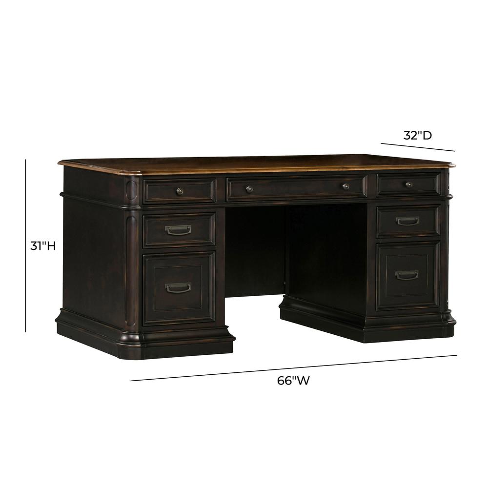 Roanoke Black Credenza. Picture 8